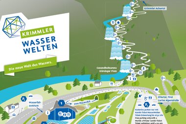 Overview Krimml Worlds of Water | © krimmler-wasserwelten.at