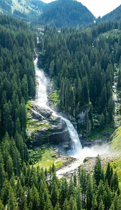 View to the Krimml Waterfall | © krimmler-wasserwelten.at/Stabentheiner
