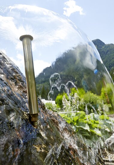 Krimml Worlds of Water, water stations in the Aquapark | © krimmler-wasserwelten.at/Michael Huber